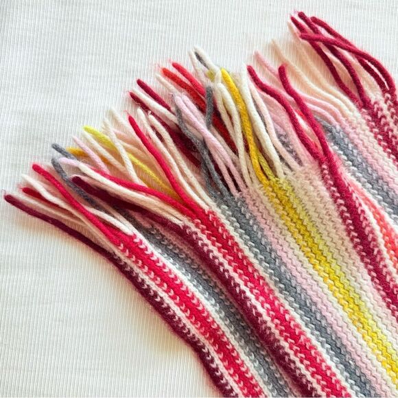 Cashmere Scarf Unisex Warm Winter Boho Colorful Stretchy OS - Picture 2 of 3